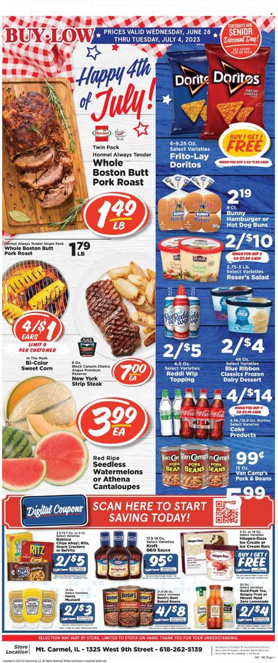 IGA (IL) Weekly Ad Flyer Specials June 28 to July 4, 2023