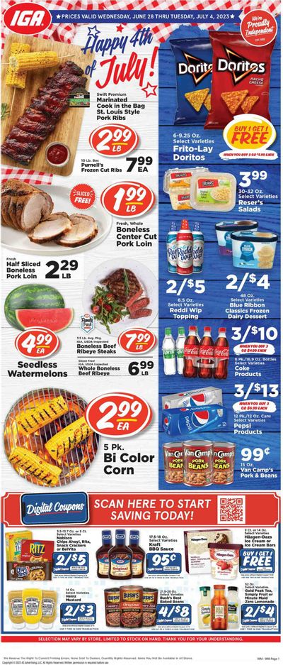 IGA (KY) Weekly Ad Flyer Specials June 28 to July 4, 2023