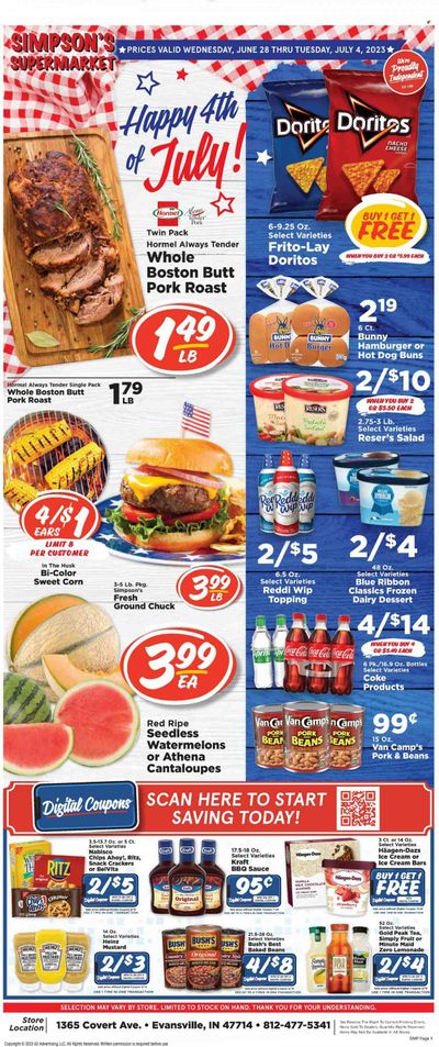 IGA (IN) Weekly Ad Flyer Specials June 28 to July 4, 2023