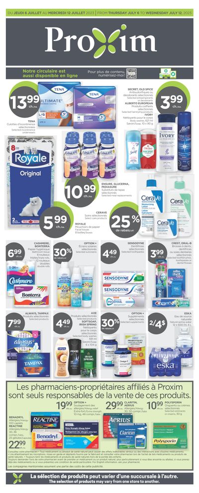 Proxim Flyer July 6 to 12