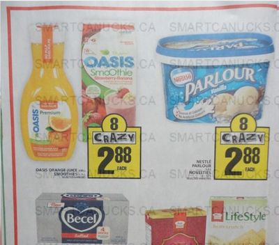 Food Basics Ontario: Oasis Premium Orange Juice $1.88 After Coupon