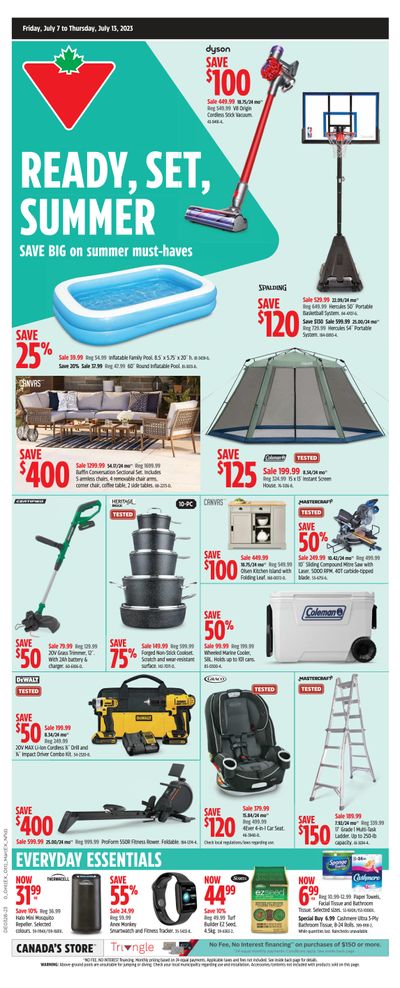 Canadian Tire (Atlantic) Flyer July 7 to 13