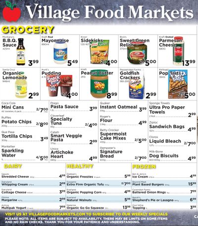 Village Food Market Flyer July 5 to 11