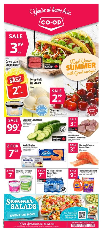 Co-op (West) Food Store Flyer July 6 to 12