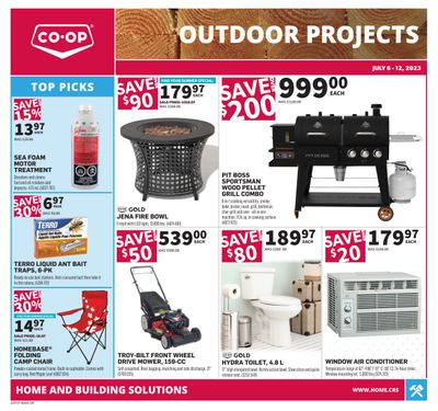 Co-op (West) Home Centre Flyer July 6 to 12