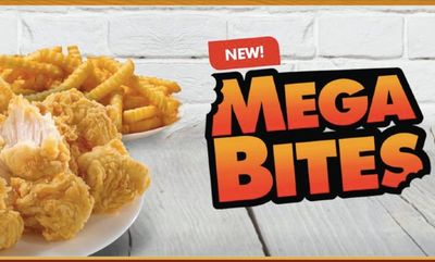 MEGA BITES made with LOVE at Church's Chicken Canada