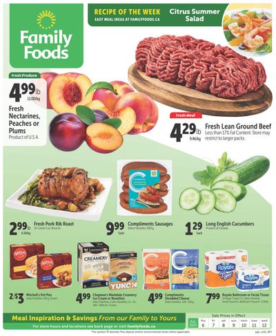 Family Foods Flyer July 6 to 12