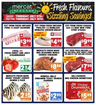 Mercato Fresh Flyer July 6 to 13