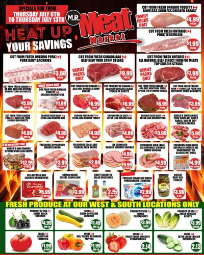 M.R. Meat Market Flyer July 6 to 13