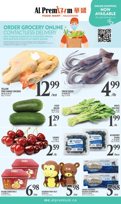 Al Premium Food Mart (McCowan) Flyer July 6 to 12