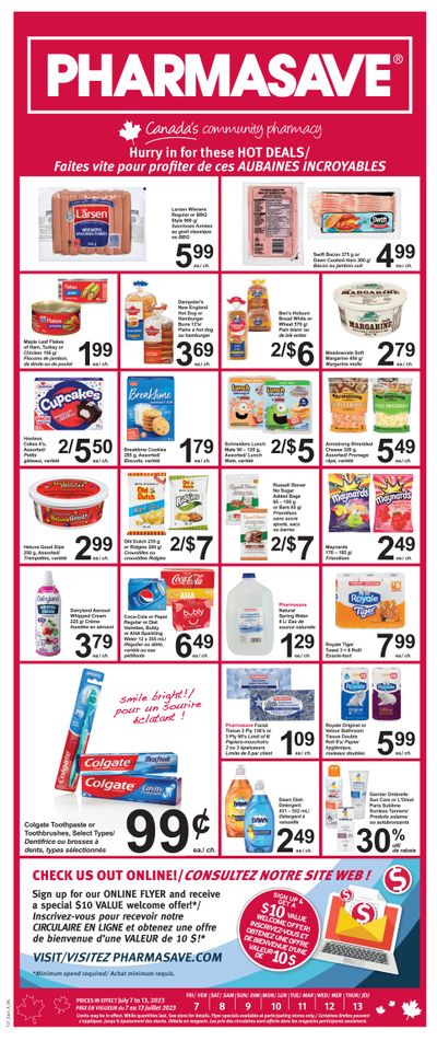 Pharmasave (NB) Flyer July 7 to 13