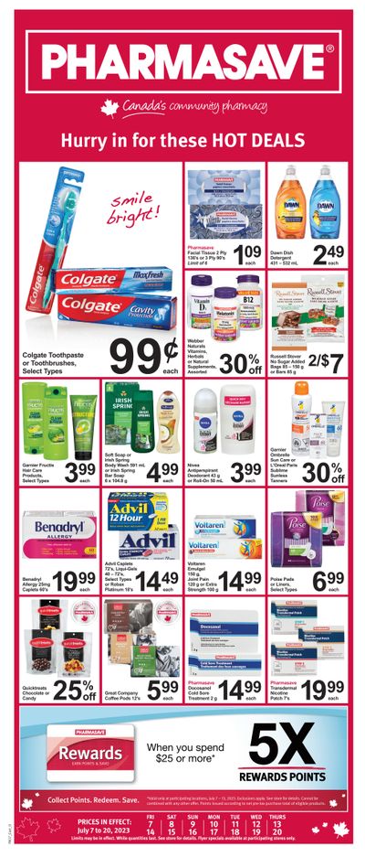 Pharmasave (ON) Flyer July 7 to 20