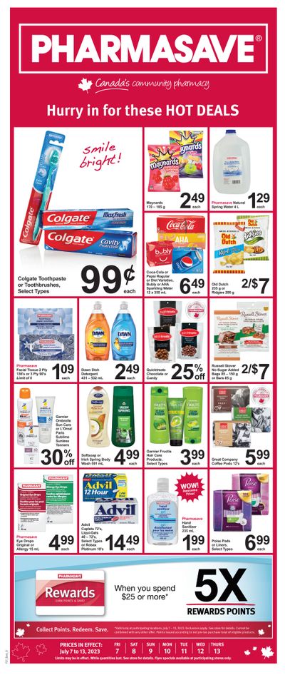 Pharmasave (ON) Flyer July 7 to 13