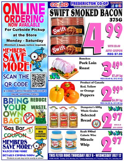 Fredericton Co-op Flyer July 6 to 12