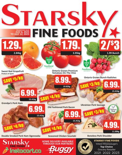 Starsky Foods Flyer July 6 to 12