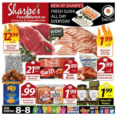 Sharpe's Food Market Flyer July 6 to 12