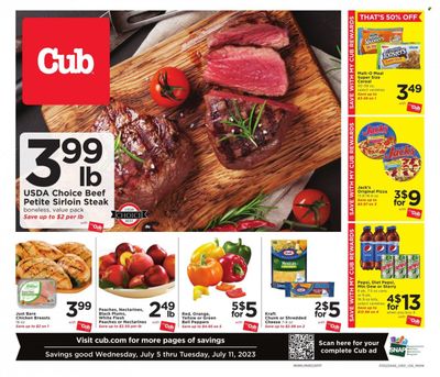 Cub Foods (IL) Weekly Ad Flyer Specials July 5 to July 11, 2023