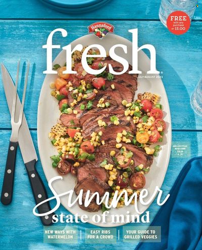 Hannaford (MA, ME, NH, NY, VT) Weekly Ad Flyer Specials July 1 to August 31, 2023