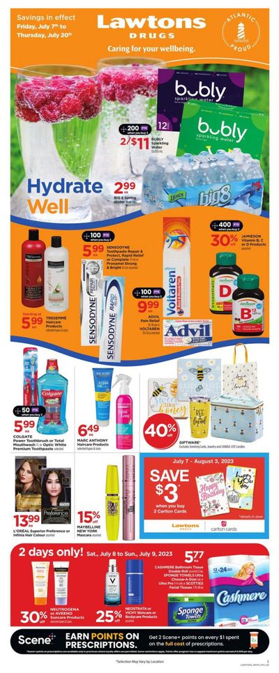 Lawtons Drugs Flyer July 7 to 20