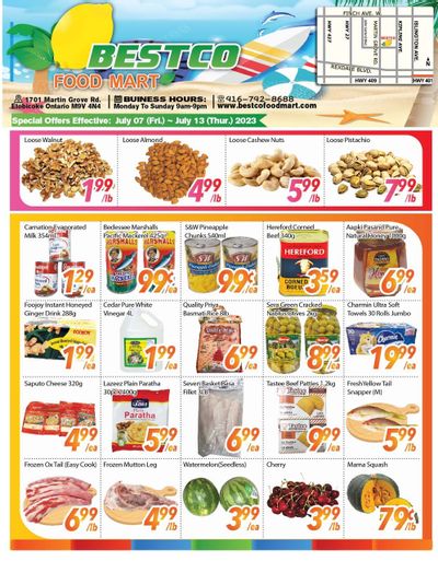 BestCo Food Mart (Etobicoke) Flyer July 7 to 13