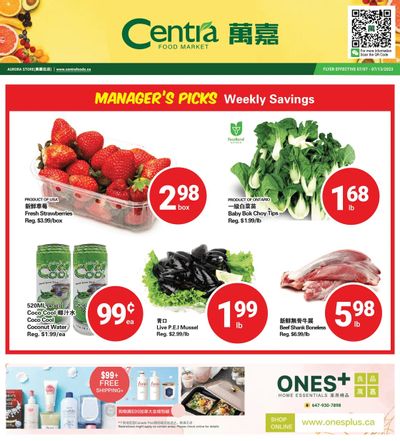 Centra Foods (Aurora) Flyer July 7 to 13