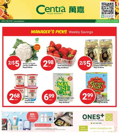 Centra Foods (North York) Flyer July 7 to 13