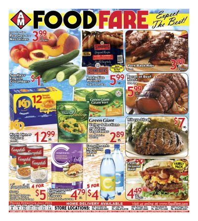 Food Fare Flyer July 7 to 13