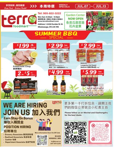 Terra Foodmart Flyer July 7 to 13