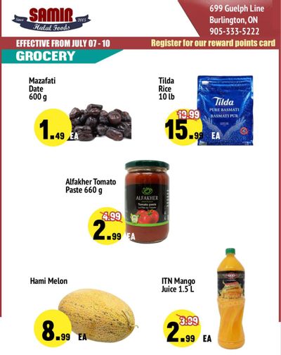 Samir Supermarket Flyer July 7 to 10