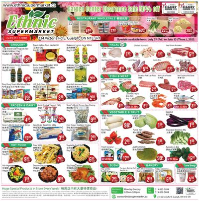 Ethnic Supermarket (Guelph) Flyer July 7 to 13