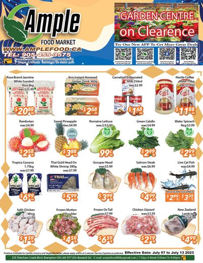 Ample Food Market (Brampton) Flyer July 7 to 13