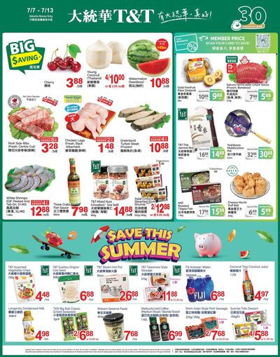 T&T Supermarket (AB) Flyer July 7 to 13