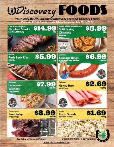 Discovery Foods Flyer July 9 to 15