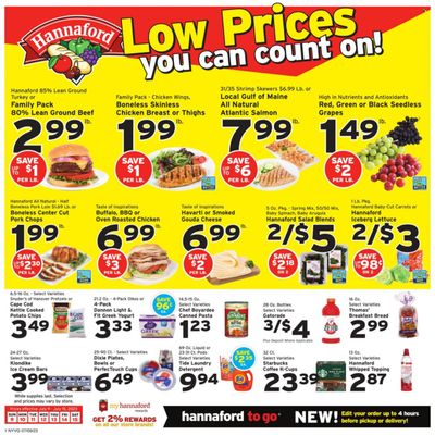 Hannaford (NY) Weekly Ad Flyer Specials July 9 to July 15, 2023