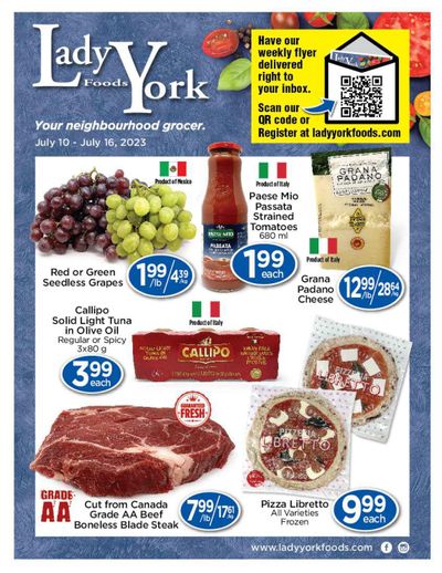 Lady York Foods Flyer July 10 to 16