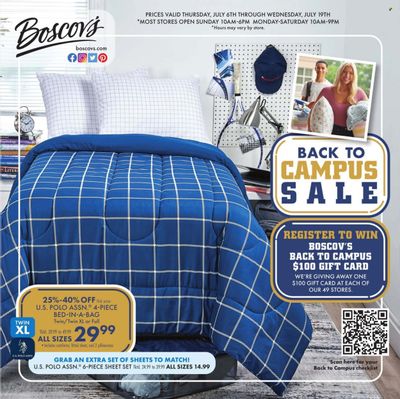 Boscov's (CT, DE, MD, NJ, NY, PA) Weekly Ad Flyer Specials July 6 to July 19, 2023