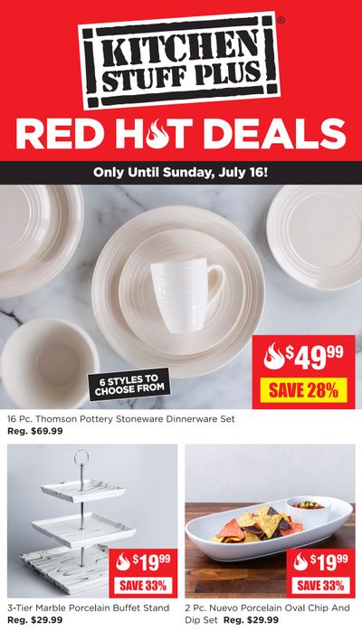 Kitchen Stuff Plus Red Hot Deals Flyer July 10 to 16
