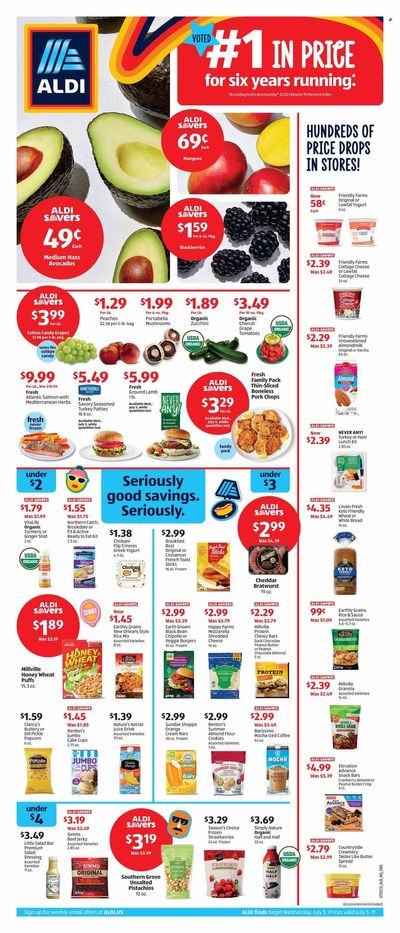 ALDI (KY, MS, TN) Weekly Ad Flyer Specials July 5 to July 11, 2023