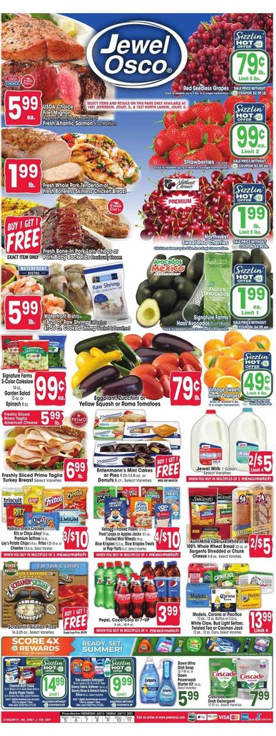Jewel Osco (IL) Weekly Ad Flyer Specials July 5 to July 11, 2023
