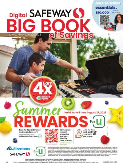 Safeway (CO) Weekly Ad Flyer Specials July 3 to July 30, 2023