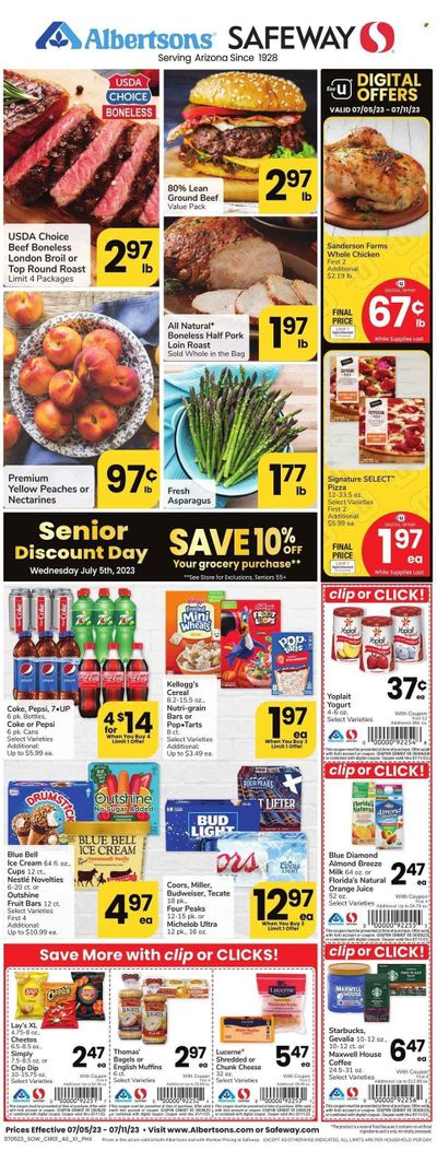 Safeway (AZ) Weekly Ad Flyer Specials July 5 to July 11, 2023