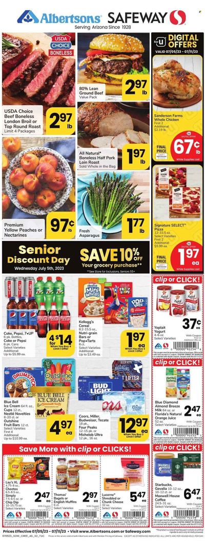 Safeway (AZ) Weekly Ad Flyer Specials July 5 to July 11, 2023