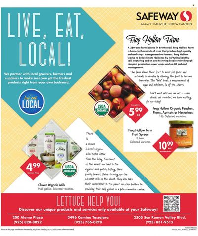 Safeway (CA) Weekly Ad Flyer Specials July 5 to July 11, 2023