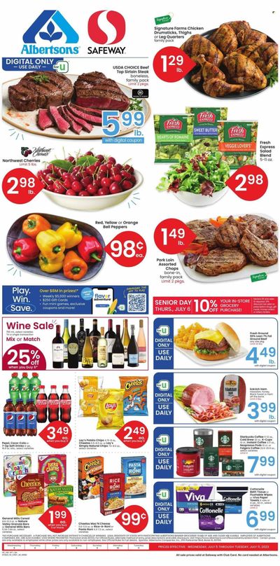 Safeway (MT) Weekly Ad Flyer Specials July 5 to July 11, 2023