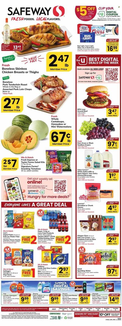 Safeway (NE) Weekly Ad Flyer Specials July 5 to July 11, 2023