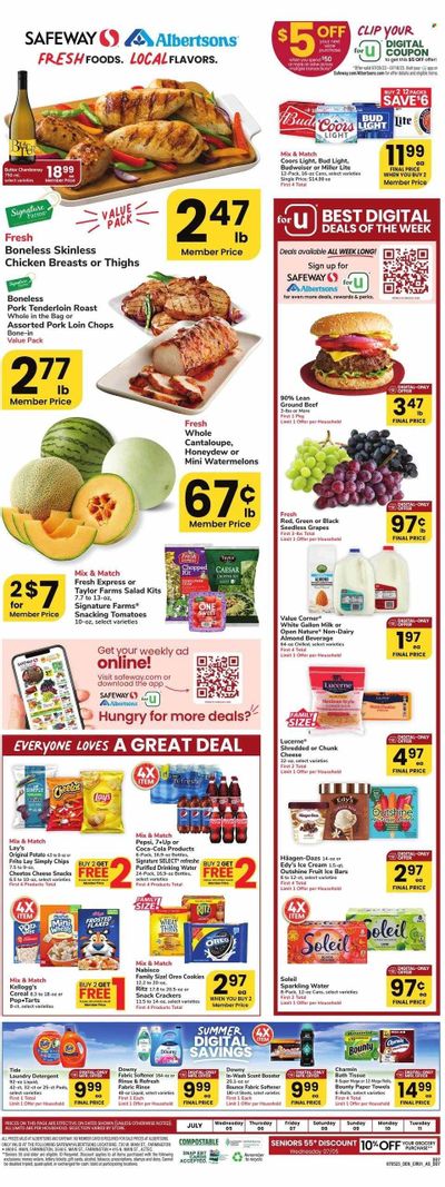 Safeway (NM) Weekly Ad Flyer Specials July 5 to July 11, 2023