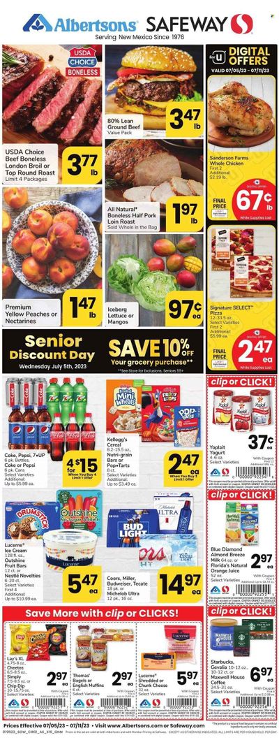 Safeway (NM) Weekly Ad Flyer Specials July 5 to July 11, 2023