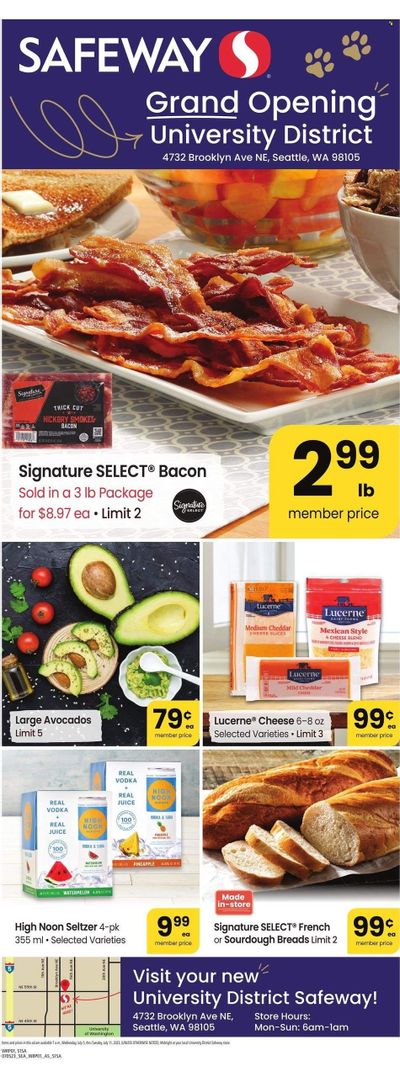 Safeway (WA) Weekly Ad Flyer Specials July 5 to July 11, 2023