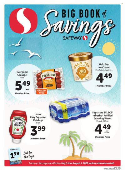 Safeway (CA) Weekly Ad Flyer Specials July 5 to August 1, 2023