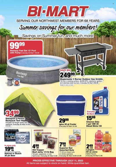 Bi-Mart (ID, OR, WA) Weekly Ad Flyer Specials July 7 to July 11, 2023